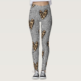 LEGGING PADRÃO DE CORAÇÃO