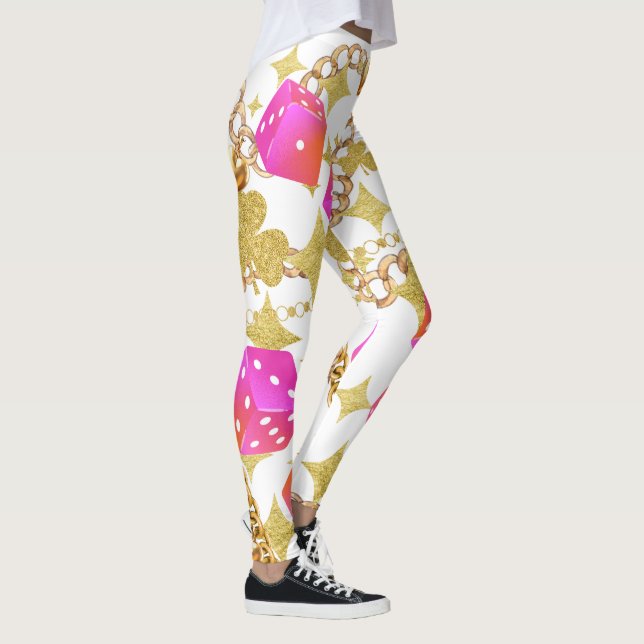 LEGGING PADRÃO DE CORAÇÃO (Direita)