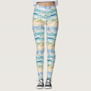 Legging Padrão de Costa de Maçarico (2)