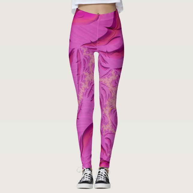 Legging ~ Padrão de design frontal do FANDANGO ~ Original  (Frente)