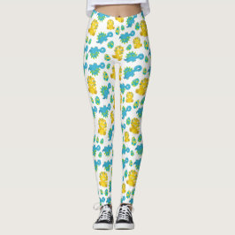 Legging Padrão De Dinossauros, Dinossauros Cutes, Dino Beb
