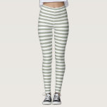 Legging Padrão de distribuição branca<br><div class="desc">Um simples padrão de stripe branca.</div>