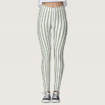 Legging Padrão de distribuição branca<br><div class="desc">Um simples padrão de stripe branca.</div>