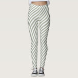 Legging Padrão de distribuição branca<br><div class="desc">Um simples padrão de stripe branca.</div>