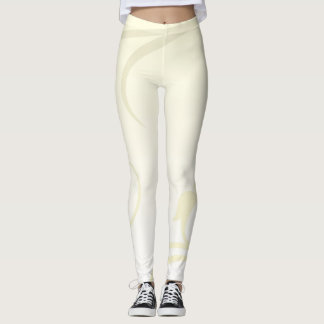 Legging Padrão de espirais moles