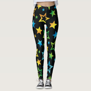Legging Padrão de estrelas