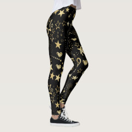 Legging Padrão de estrelas