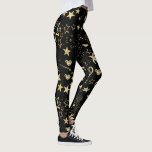 Legging Padrão de estrelas