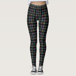 Legging Padrão de Estrutura Atômica Ciência Legal