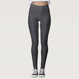 Legging Padrão de Flores Silvestres em Aquarela Caprichosa