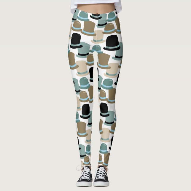 Legging Padrão de Galore do Top Hats (Frente)