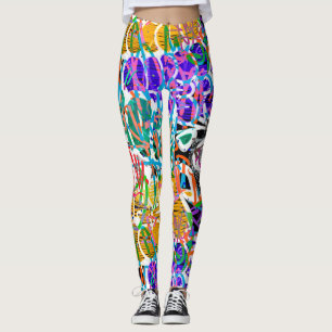 Legging Padrão de grafite