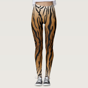 Legging Padrão de impressão animal