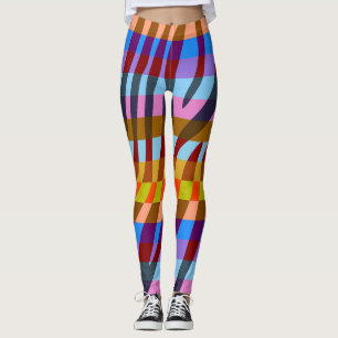 Legging Padrão de Impressão de Zebra Moderna #5