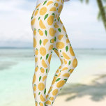 Legging Padrão de limão<br><div class="desc">Leggings com fatia,  meia fatia e limão inteiro,  para amantes de citros: perfeito para um presente para seu namorada ou para vestir durante esportes ou sessões de yoga!</div>