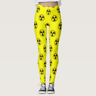 Legging Padrão de Logotipo de Radiação