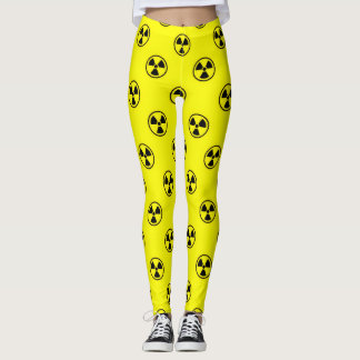 Legging Padrão de Logotipo de Radiação