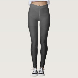 Legging Padrão de malha geométrica gradiente cinza escuro