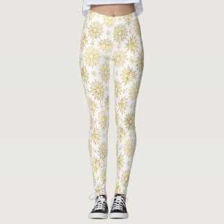 Legging Padrão de Mandala Floral de Luxo Elegante