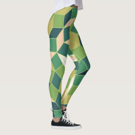 Legging Padrão de Moss Camouflage