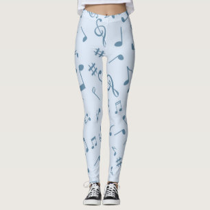 Legging Padrão de música