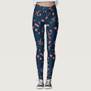 Legging Padrão de música