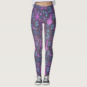 Legging Padrão de música