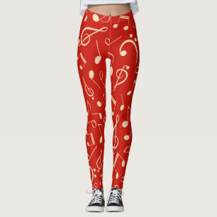 Legging Padrão de música