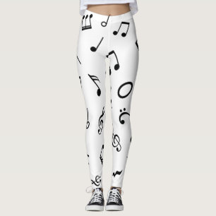 Legging Padrão de música