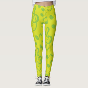 Legging Padrão de música