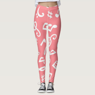 Legging Padrão de música