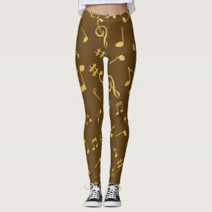 Legging Padrão de música