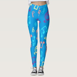 Legging Padrão de música