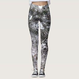 Legging Padrão de Neve de Camuflagem de Caça 4