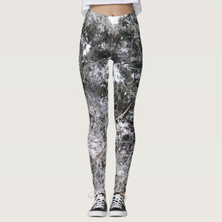 Legging Padrão de Neve de Camuflagem de Caça 4