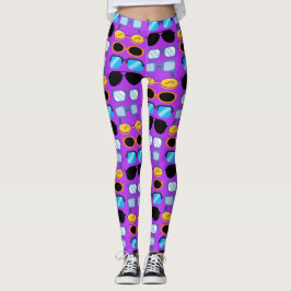 LEGGING PADRÃO DE OLHOS