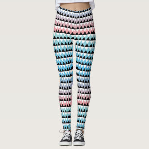 Legging Padrão de Ombre Aztec Tribal