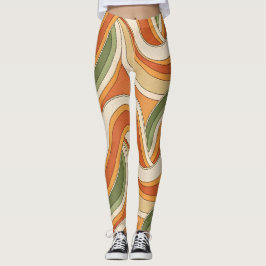Legging Padrão de onda mágica