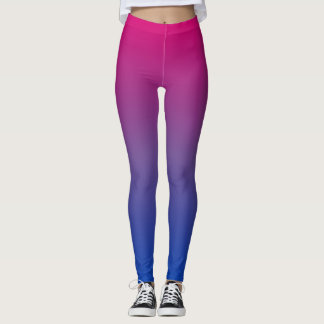 Legging Padrão de orgulho de gradiente: Bi