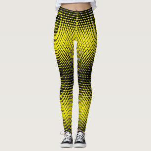Legging Padrão de pixel 09.B.w. BYellow BG