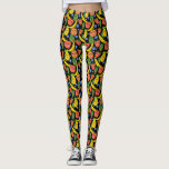 Legging Padrão De Salada De Fruta Engraçado Whimsical<br><div class="desc">Espero que goste desta design divertida. Personalize-o também com o seu próprio texto. E verifique meu compro por itens como camisetas,  toalhas,  papel embrulhado,  cartas e muito mais! Se você quiser algo personalizado,  por favor,  deixe-me um bilhete. Obrigados para ver meus designs!</div>