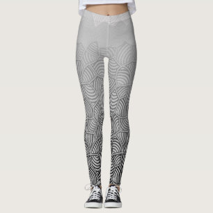 Legging Padrão de Shell.04.w Cinza BG