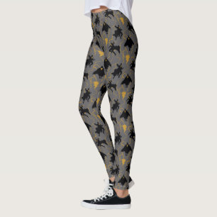 Legging Padrão de silhueta Black Adam Lightning