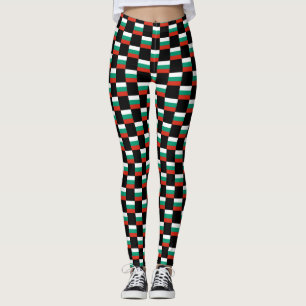 Legging Padrão de Sinalizador da Bulgária verificado