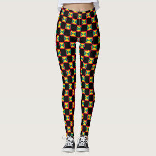 Legging Padrão de Sinalizador de Granada Verificado