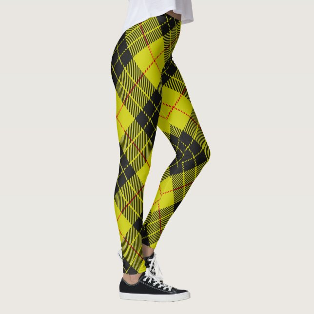 Legging Padrão de tartan MacLeod (Direita)