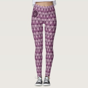 Legging Padrão de triângulos