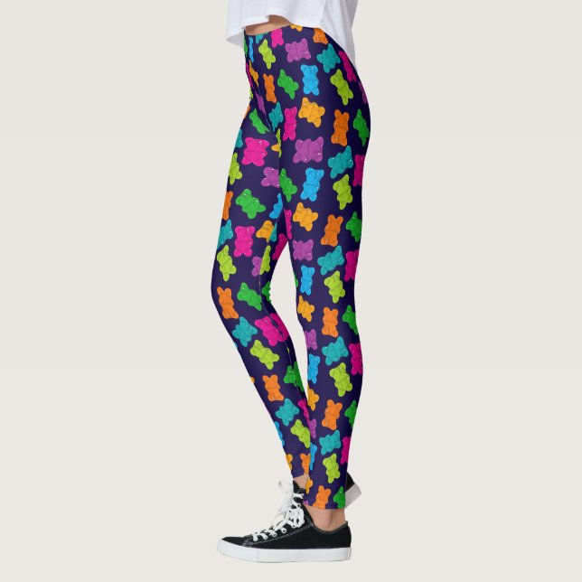 Legging Padrão de Ursinhos Gummy (Esquerda)