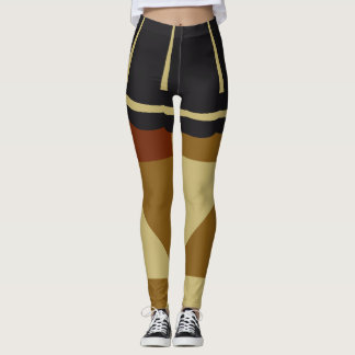 Legging Padrão de Xadrez de Búfalo