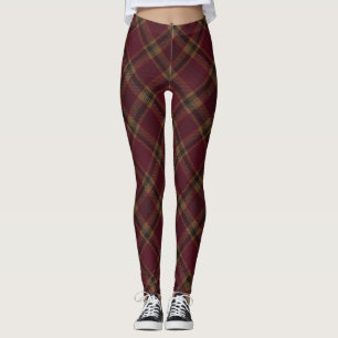 Legging Padrão de Xadrez de Tyrone County Argyle Tartan